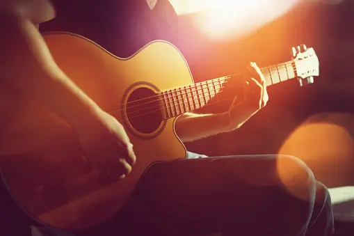 Photograph of online Music class in Salem - Mettur Dam for learning Guitar